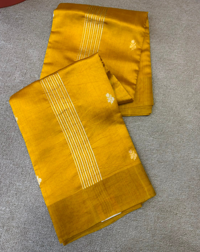 SOFT SILK MUSTARD YELLOW