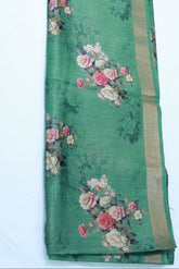 GREEN COLOUR SAREE