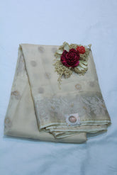 CREAM COLOUR SAREE