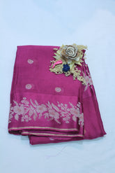 PURPLE COLOUR SAREE