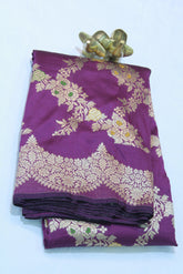 VOILET BANARAS SAREE
