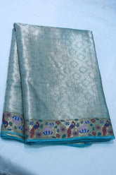 SEA BLUE COLOUR SAREE