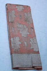 ORANGE COLOUR BANARAS SAREE