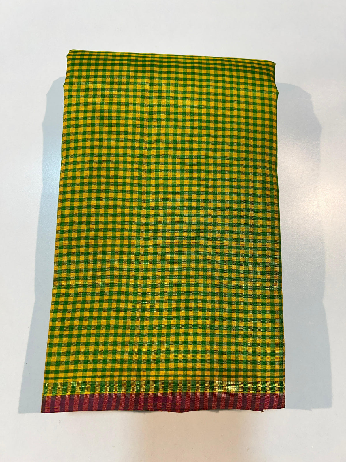 LITE GREEN & PINK COLOUR COMBINATION KANCHIPURAM SILK SAREE