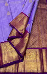 VIOLET / MAGENTA PINK KANCHI SAREE