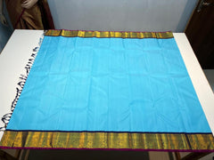 SKY BLUE KANCHI SAREE