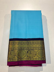 SKY BLUE KANCHI SAREE