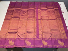 ORANGE KANCHI SAREE