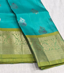 SEA GREEN / PISTA GREEN KANCHI SAREE