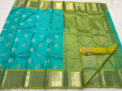 SEA GREEN / PISTA GREEN KANCHI SAREE