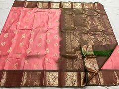 PEACH KANCHI SAREE