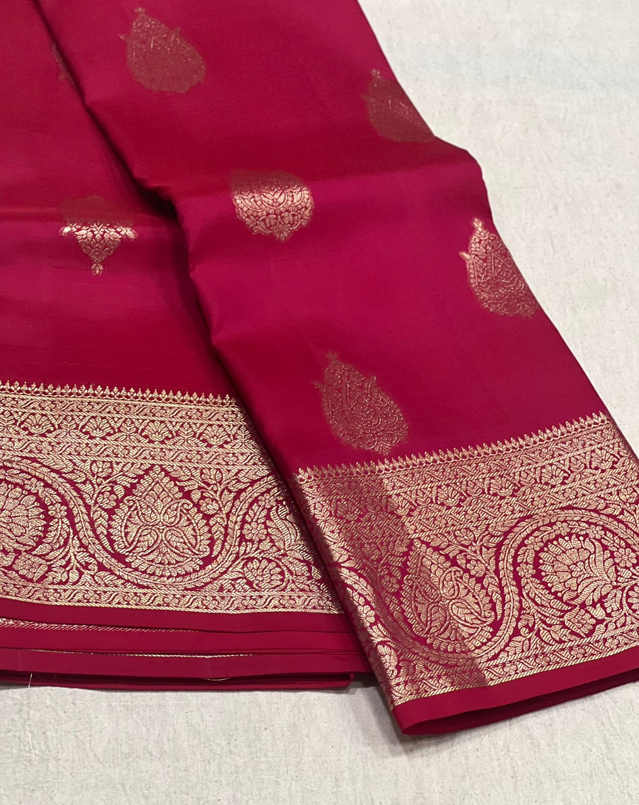 RED KANCHI SAREE