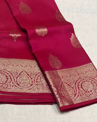 RED KANCHI SAREE
