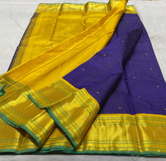 PURPLE KANCHI SAREE