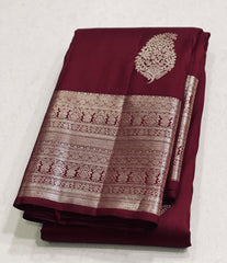 PINK/PRUPLE KANCHI SILK SAREE