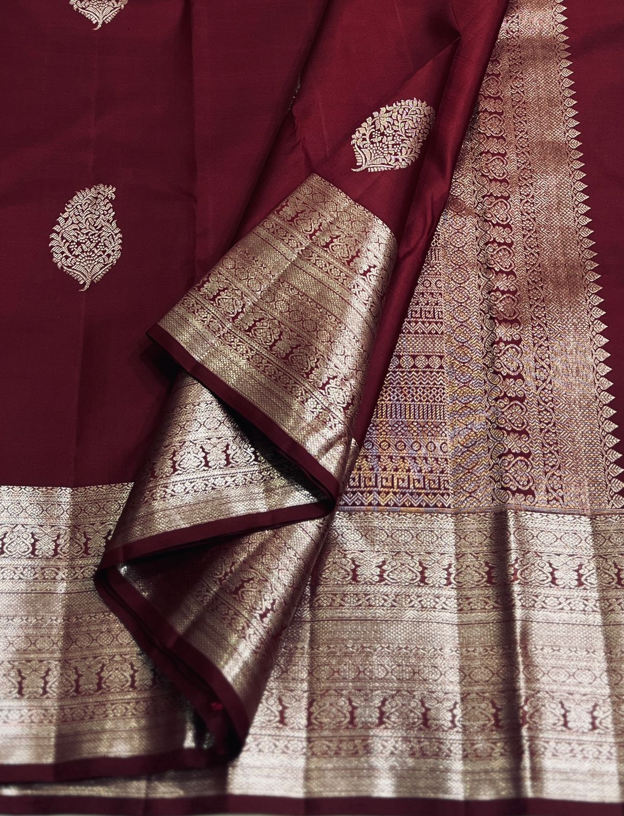 PINK/PRUPLE KANCHI SILK SAREE