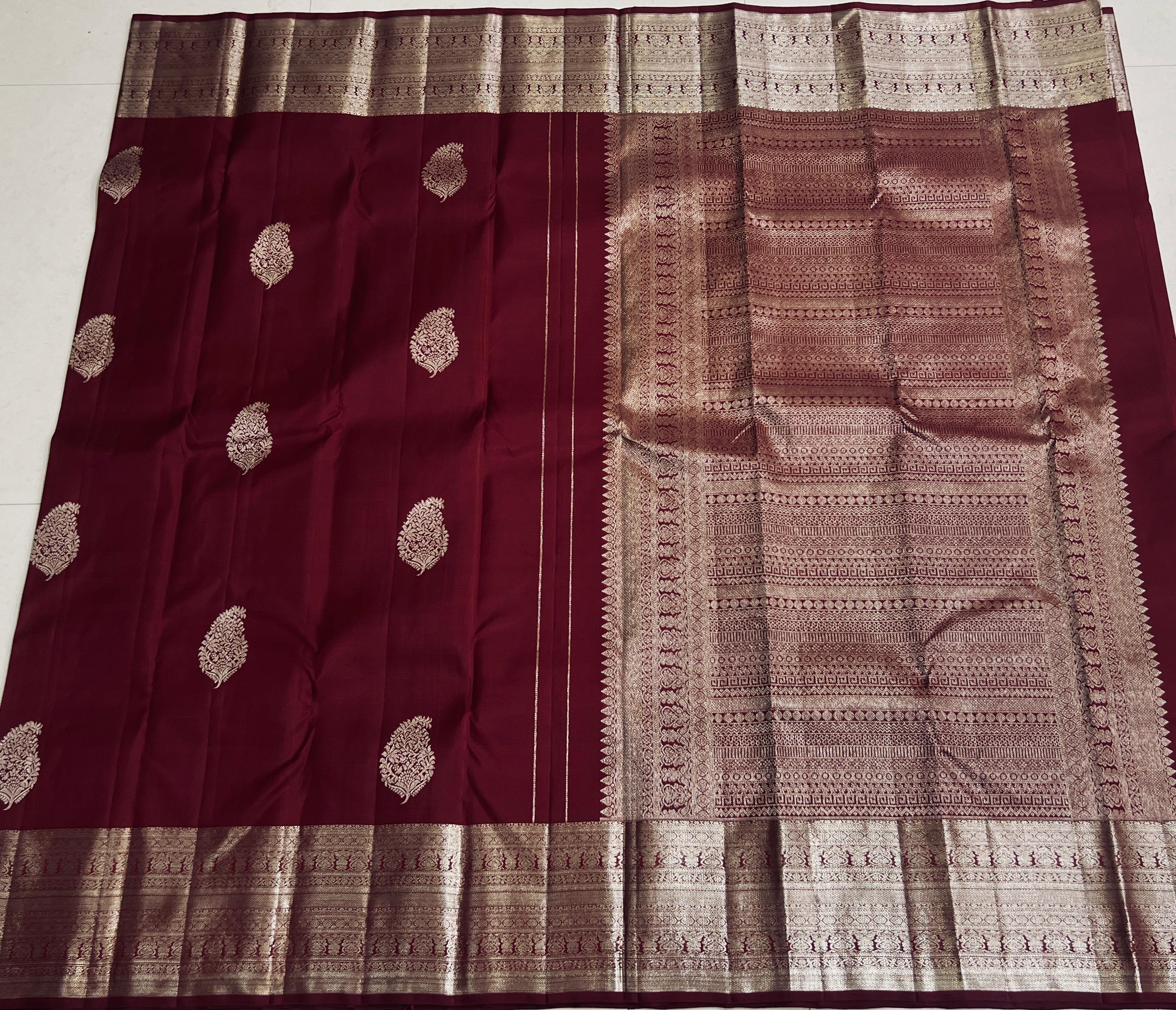 PINK/PRUPLE KANCHI SILK SAREE