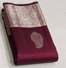 PINK/PRUPLE KANCHI SILK SAREE