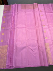 NAVY BLUE GOLD KANCHI SILK SAREE