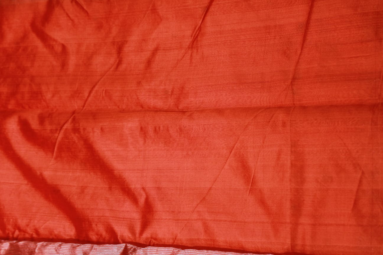 ORANGE COLOR SAREE