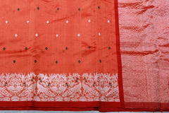 ORANGE COLOR SAREE