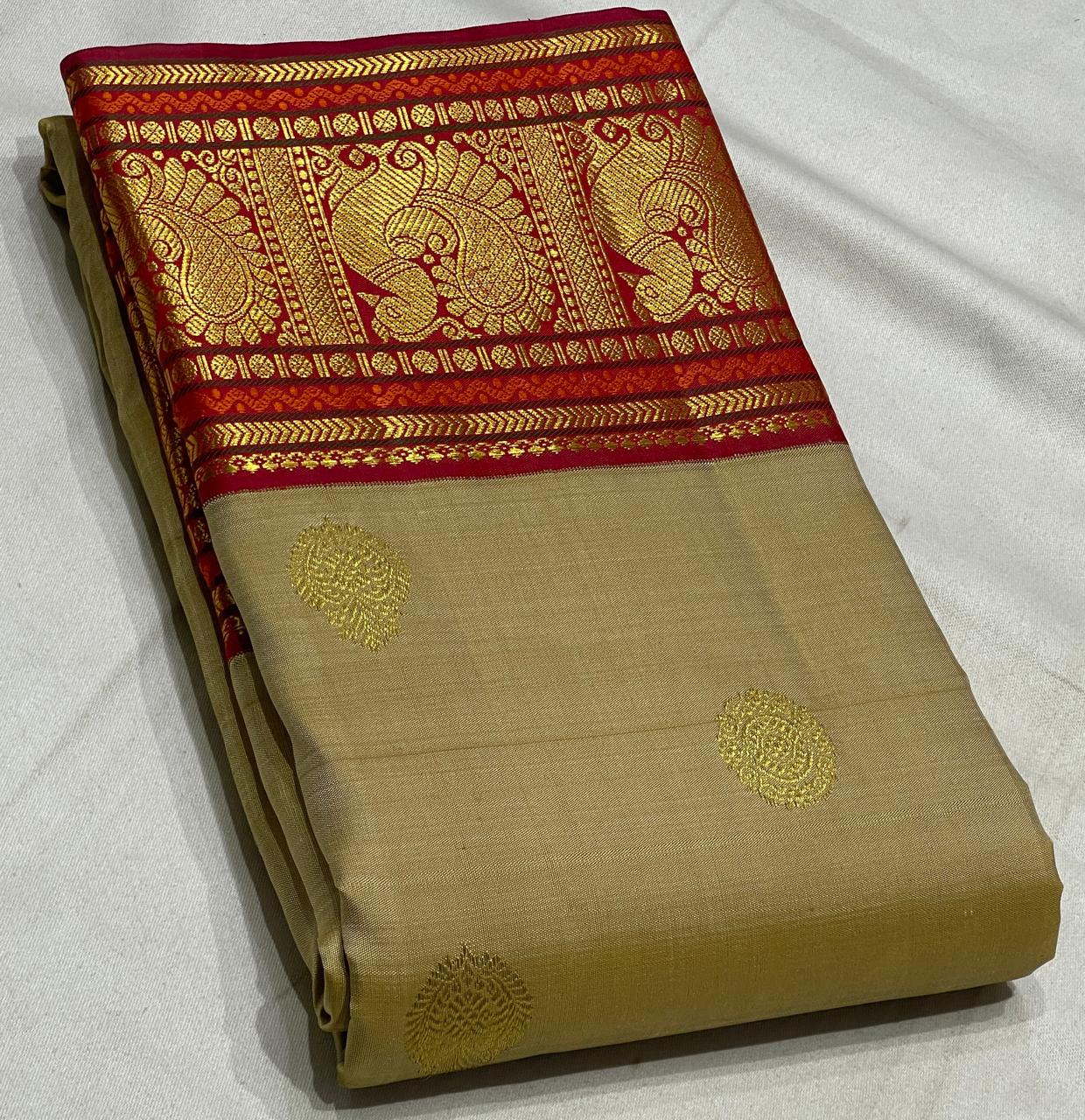 CREAM COLOUR SAREE