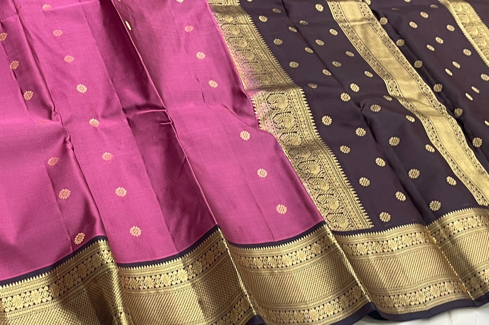PINK COLOUR SAREE
