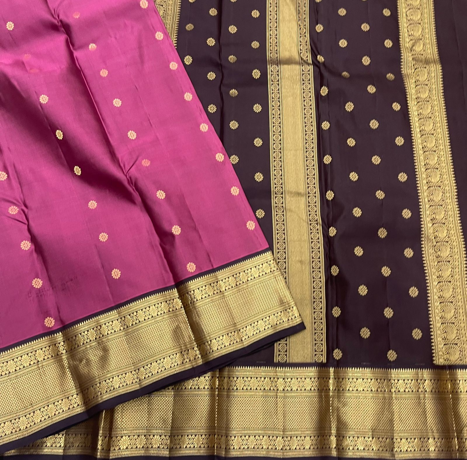 PINK COLOUR SAREE