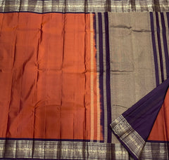 BRICK COLOUR SAREE