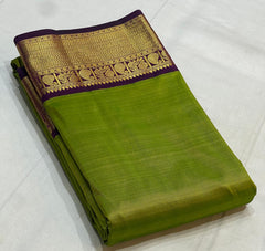 PISTA GREEN  COLOUR SAREE