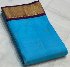 SKY BLUE COLOUR SAREE