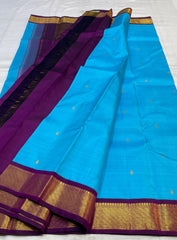 SKY BLUE COLOUR SAREE