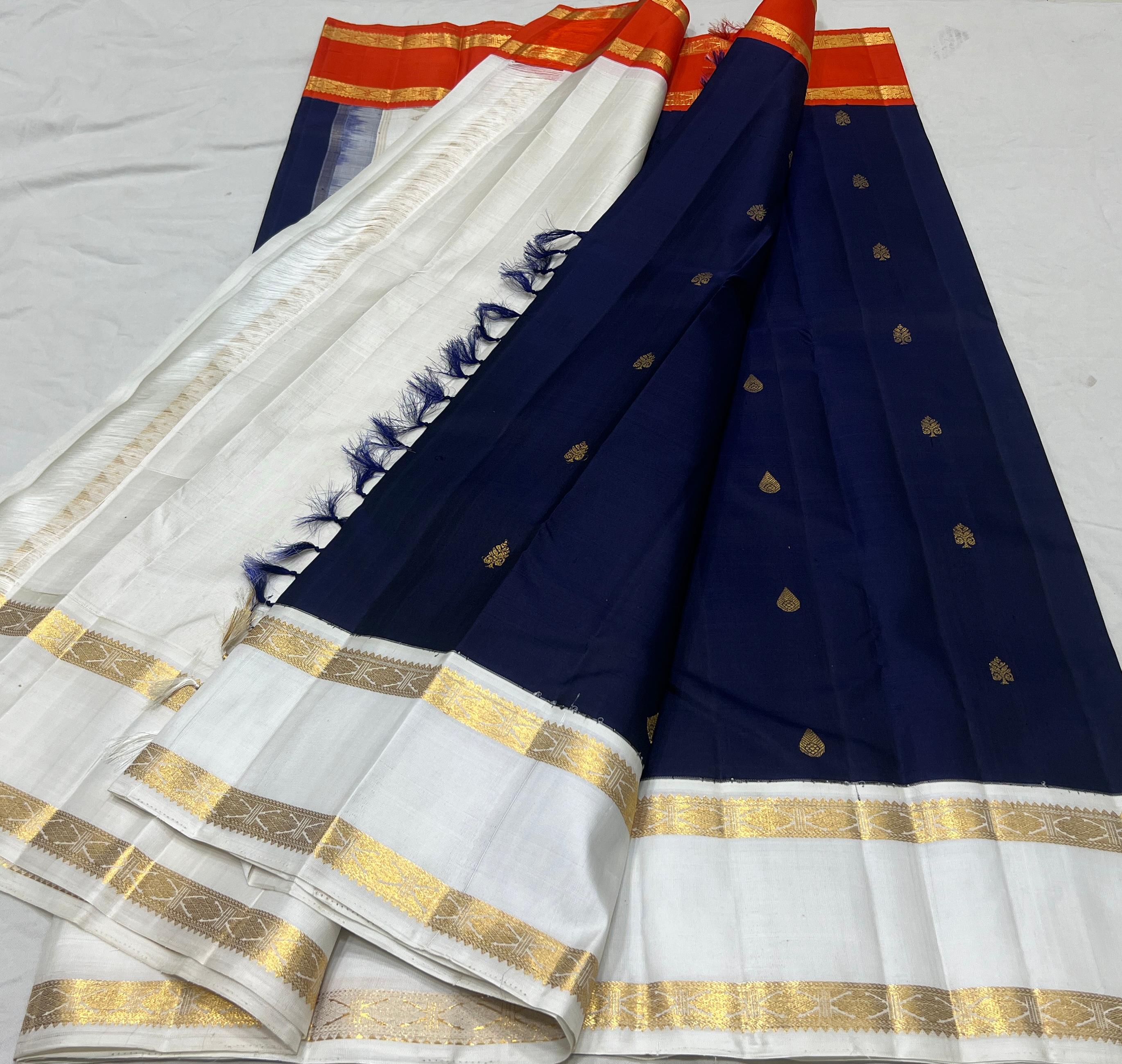 NAVY BLUE COLOUR SAREE