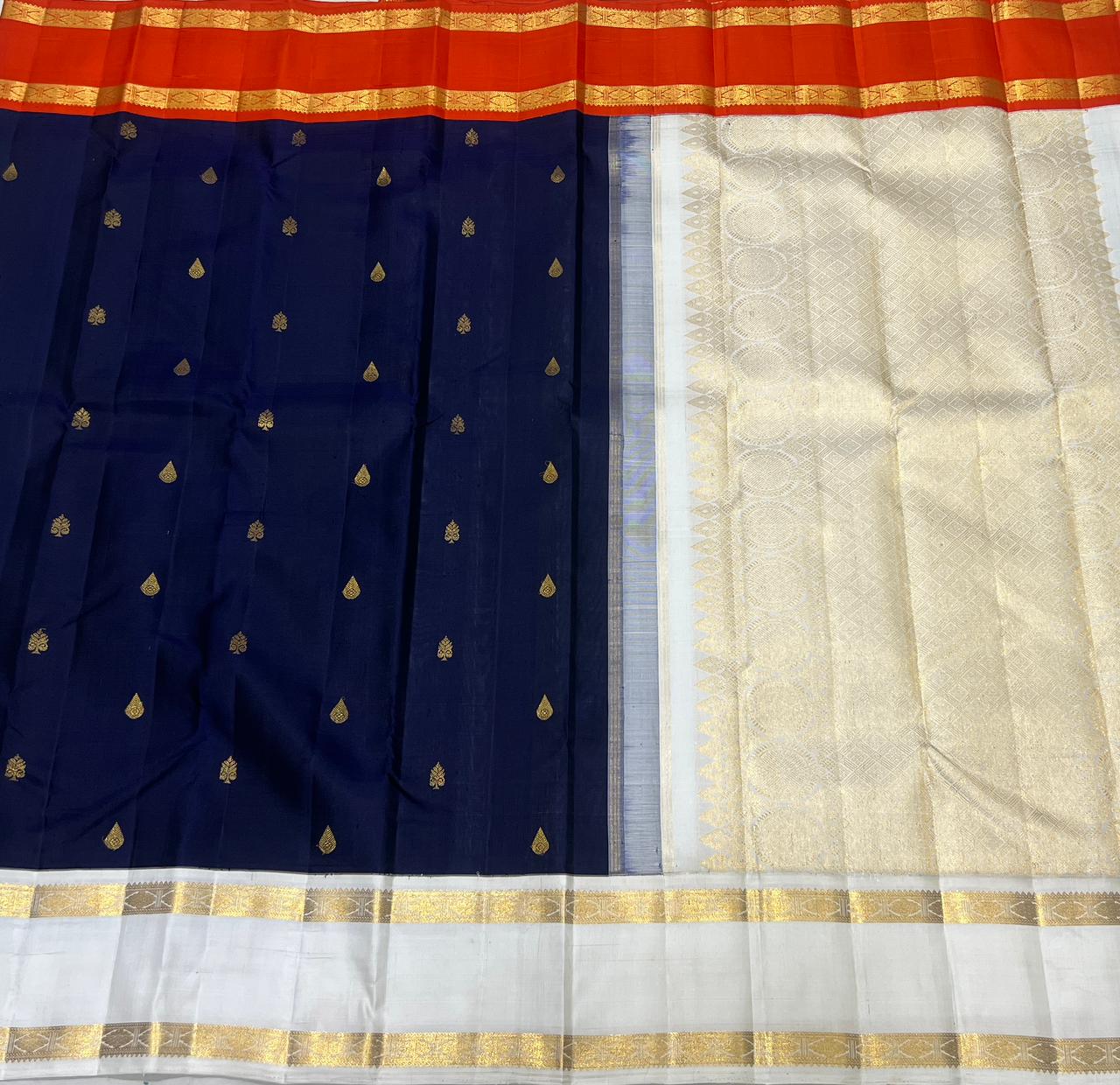 NAVY BLUE COLOUR SAREE