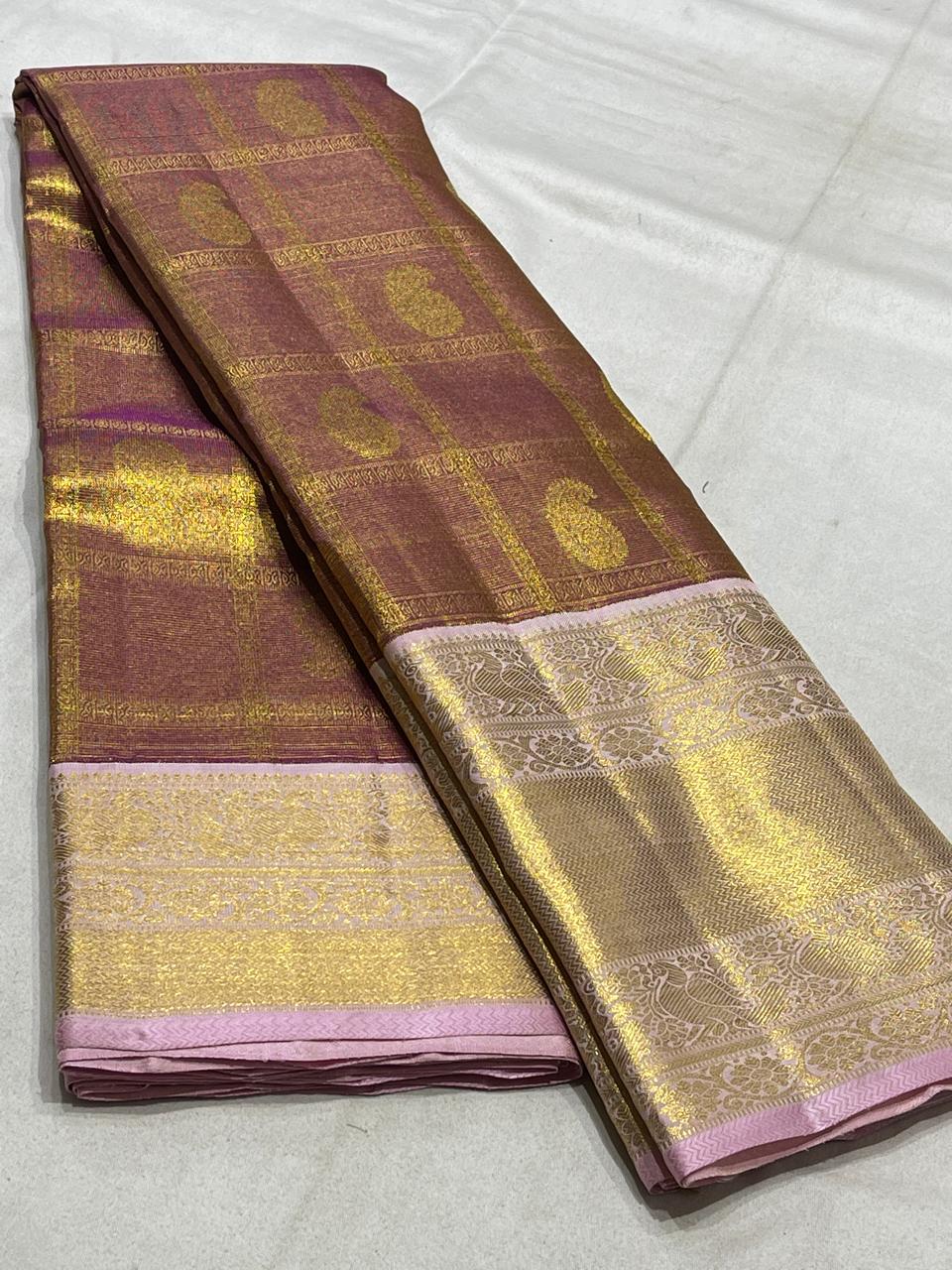 GOLD COLOUR SAREE