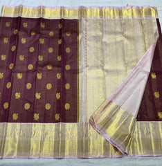 BROWN COLOUR SAREE