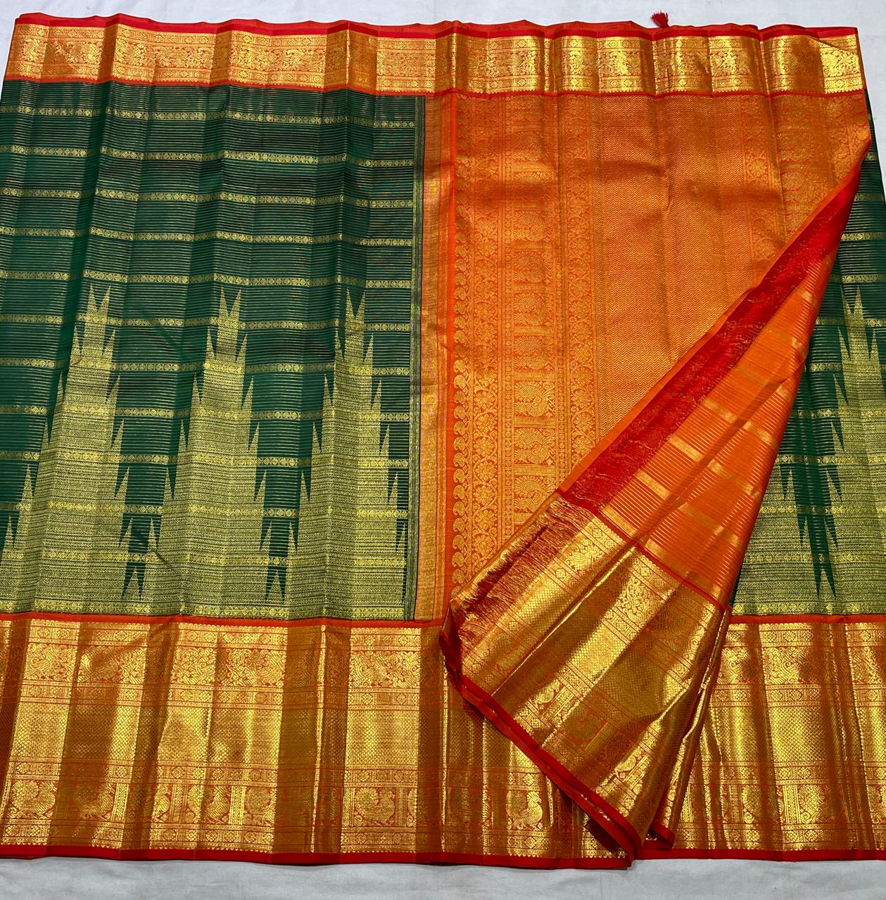 GREEN COLOUR SAREE