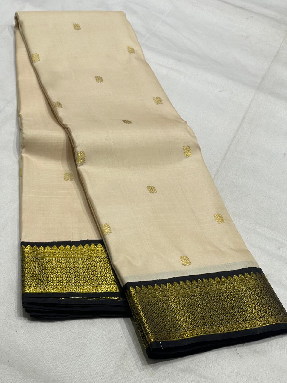 CREAM COLOUR SAREE