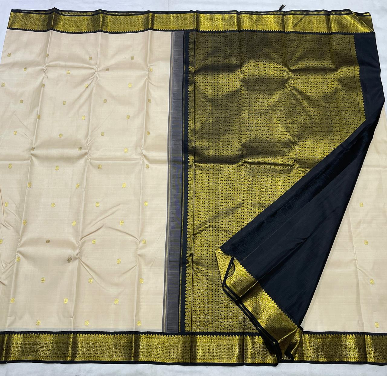 CREAM COLOUR SAREE
