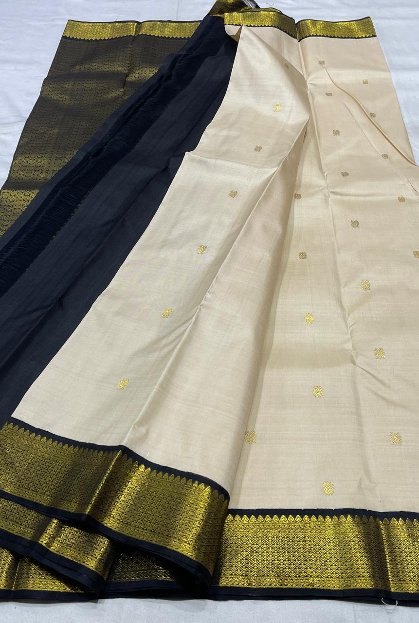 CREAM COLOUR SAREE