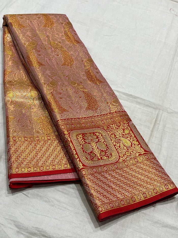 Meenakari Kanchi Silks