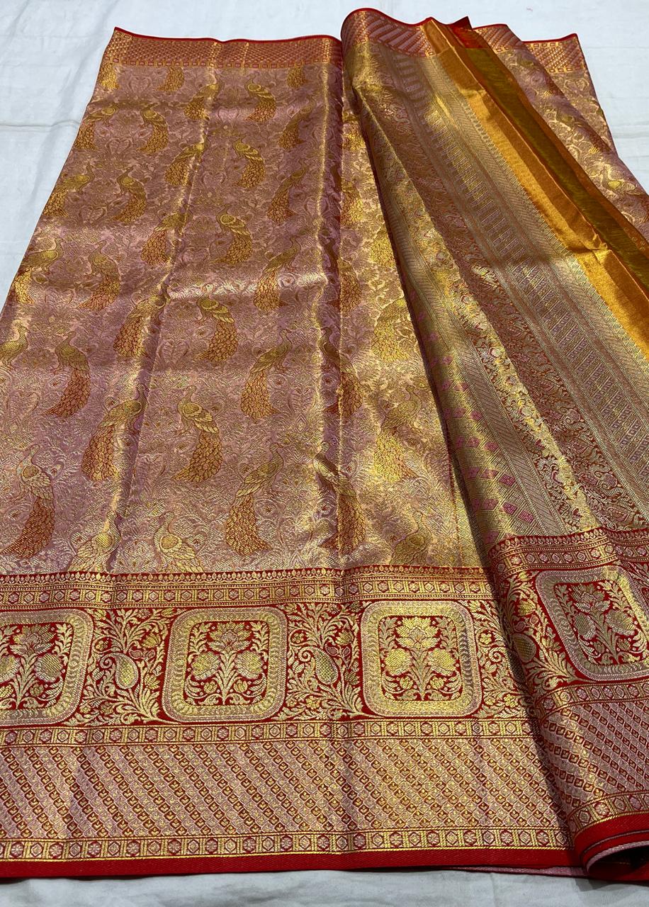 Meenakari Kanchi Silks