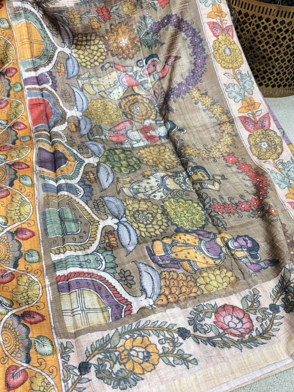 FANCY KALAMKARI SAREES