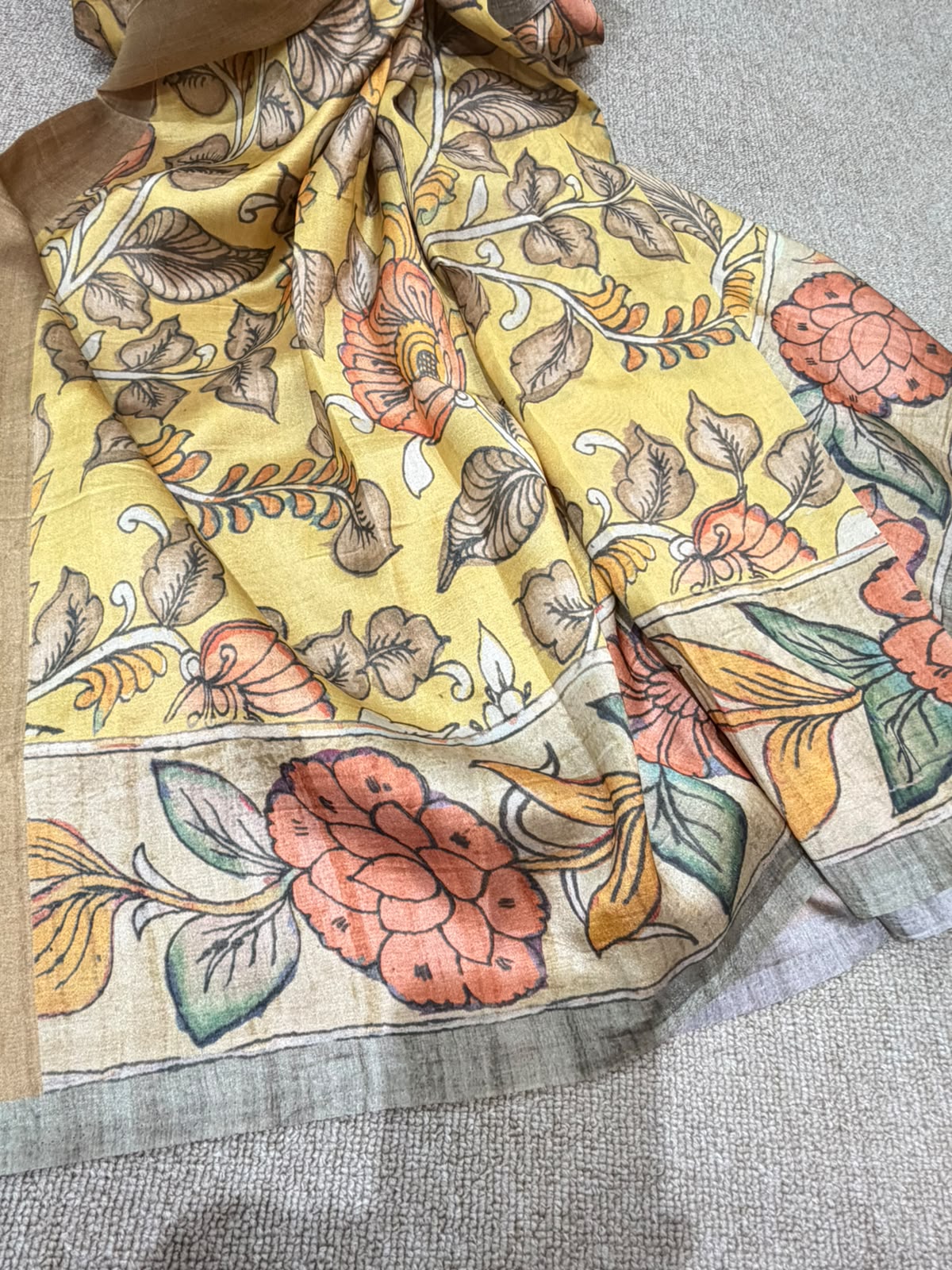 FANCY KALAMKARI SAREES