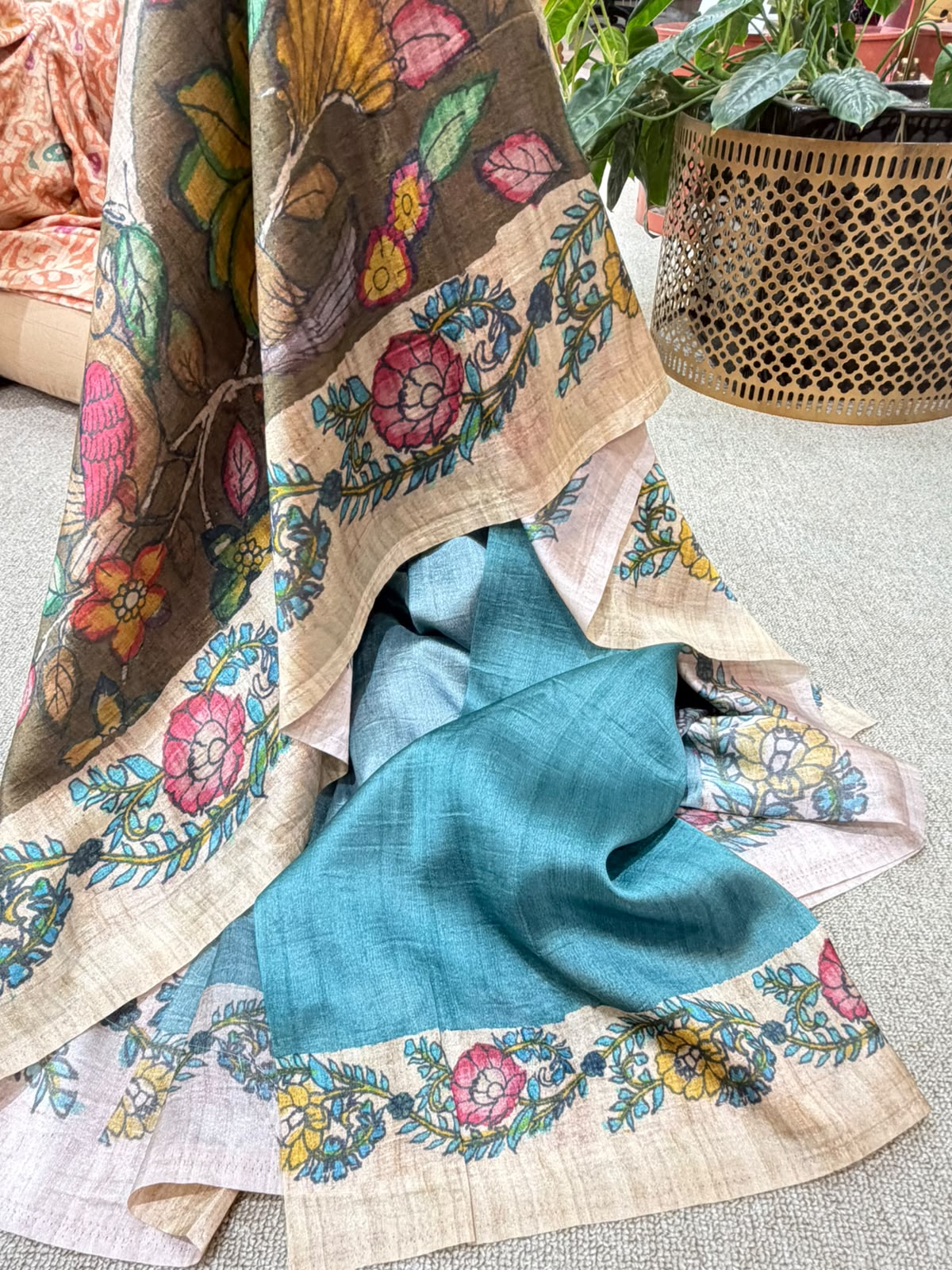 FANCY KALAMKARI SAREES