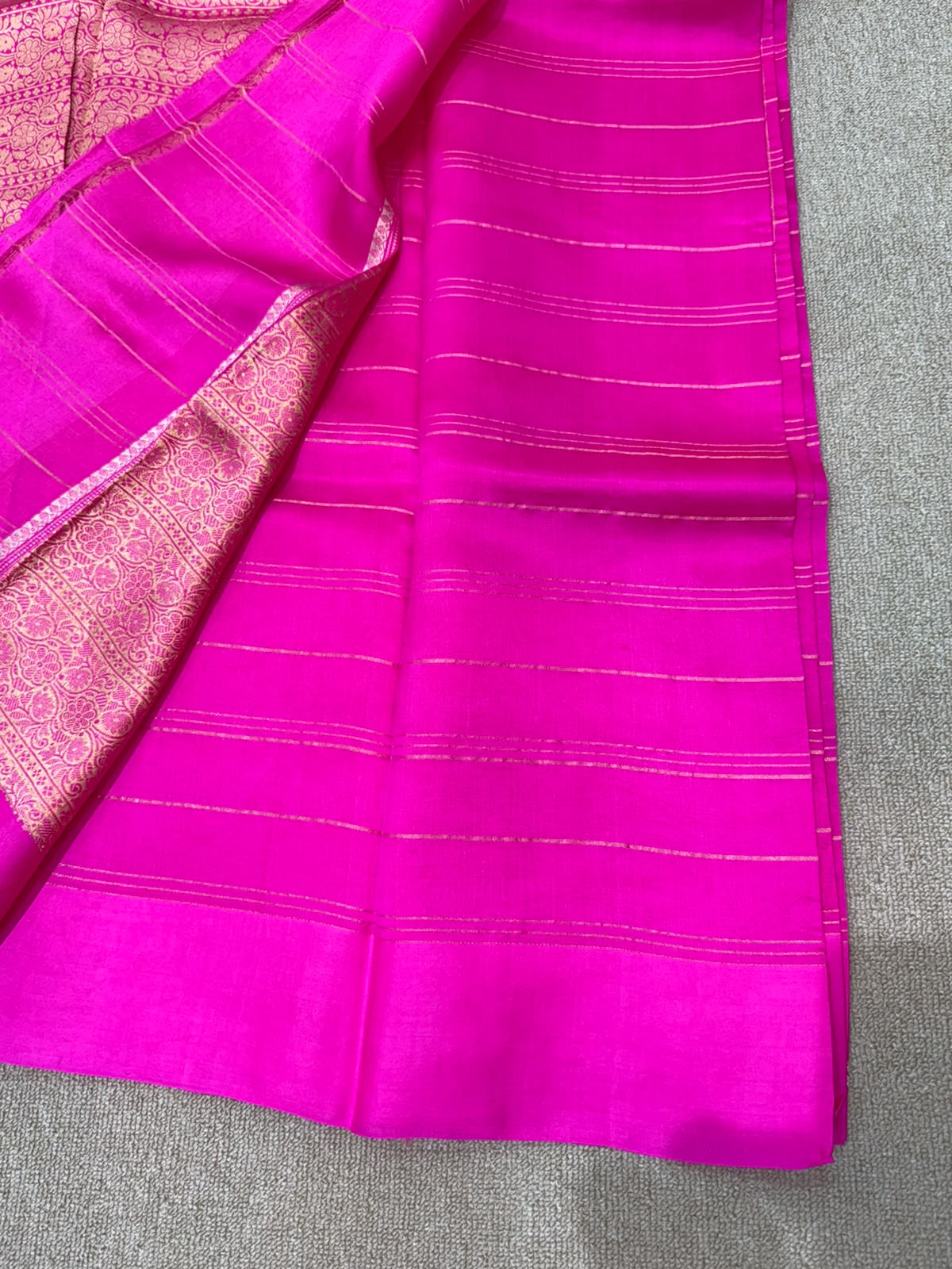 SOFT SILK PINK SAREE