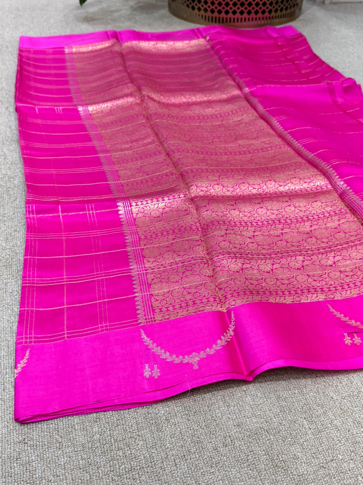SOFT SILK PINK SAREE