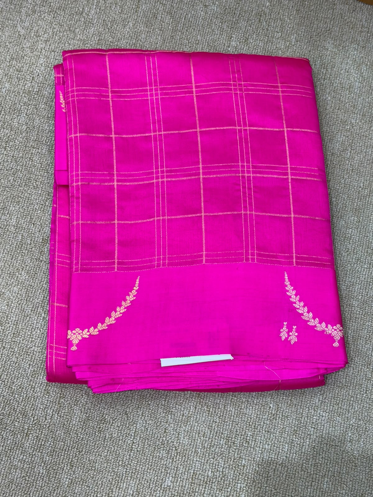 SOFT SILK PINK SAREE