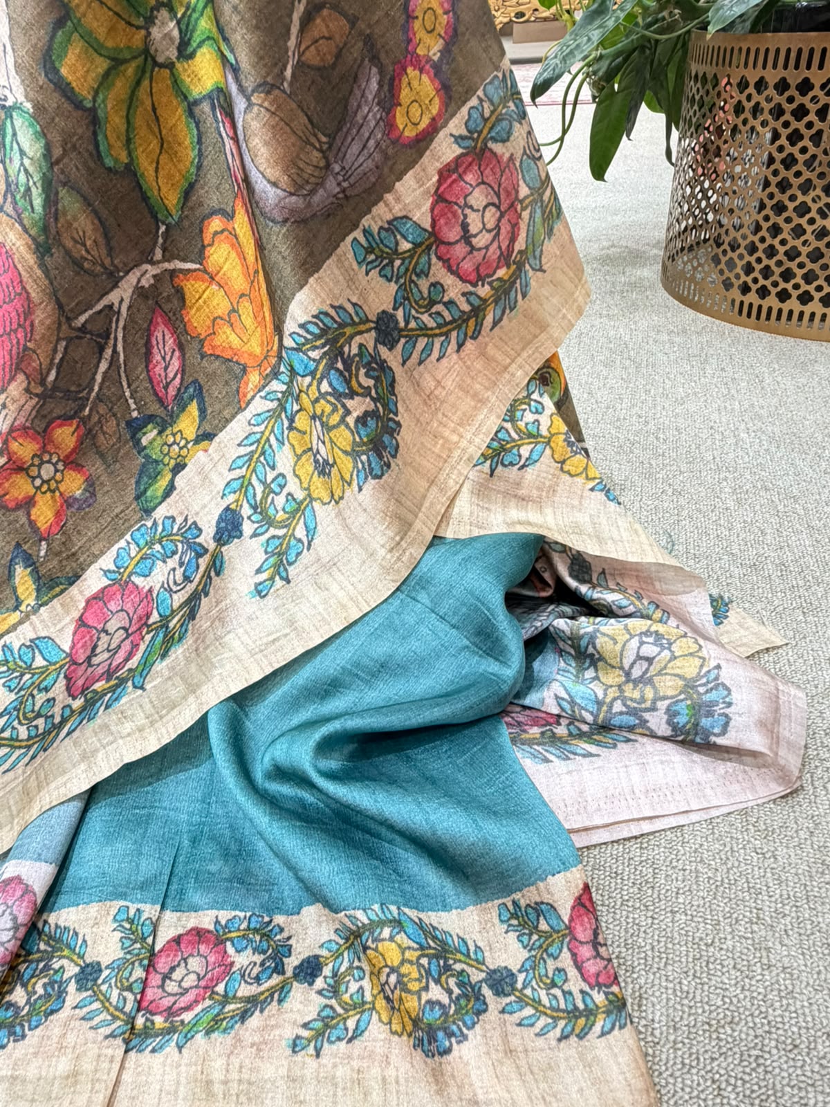 FANCY KALAMKARI SAREES