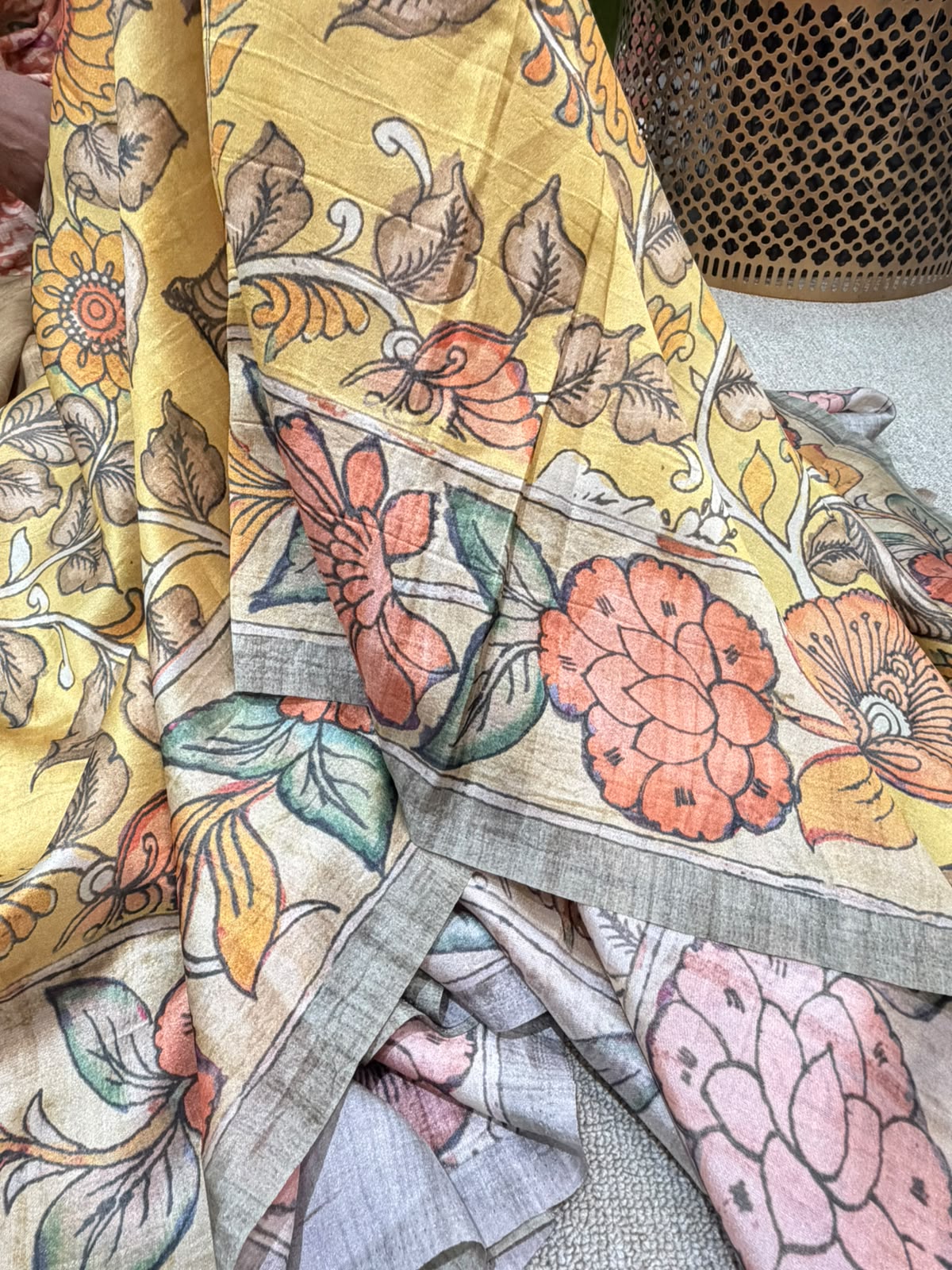 FANCY KALAMKARI SAREES